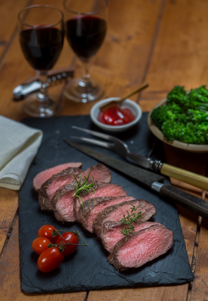 Knoydart Wild Venison on slate