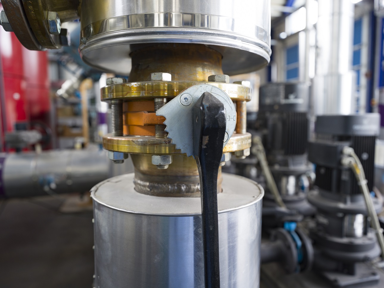 Machinery part of the SHEAP district heating scheme