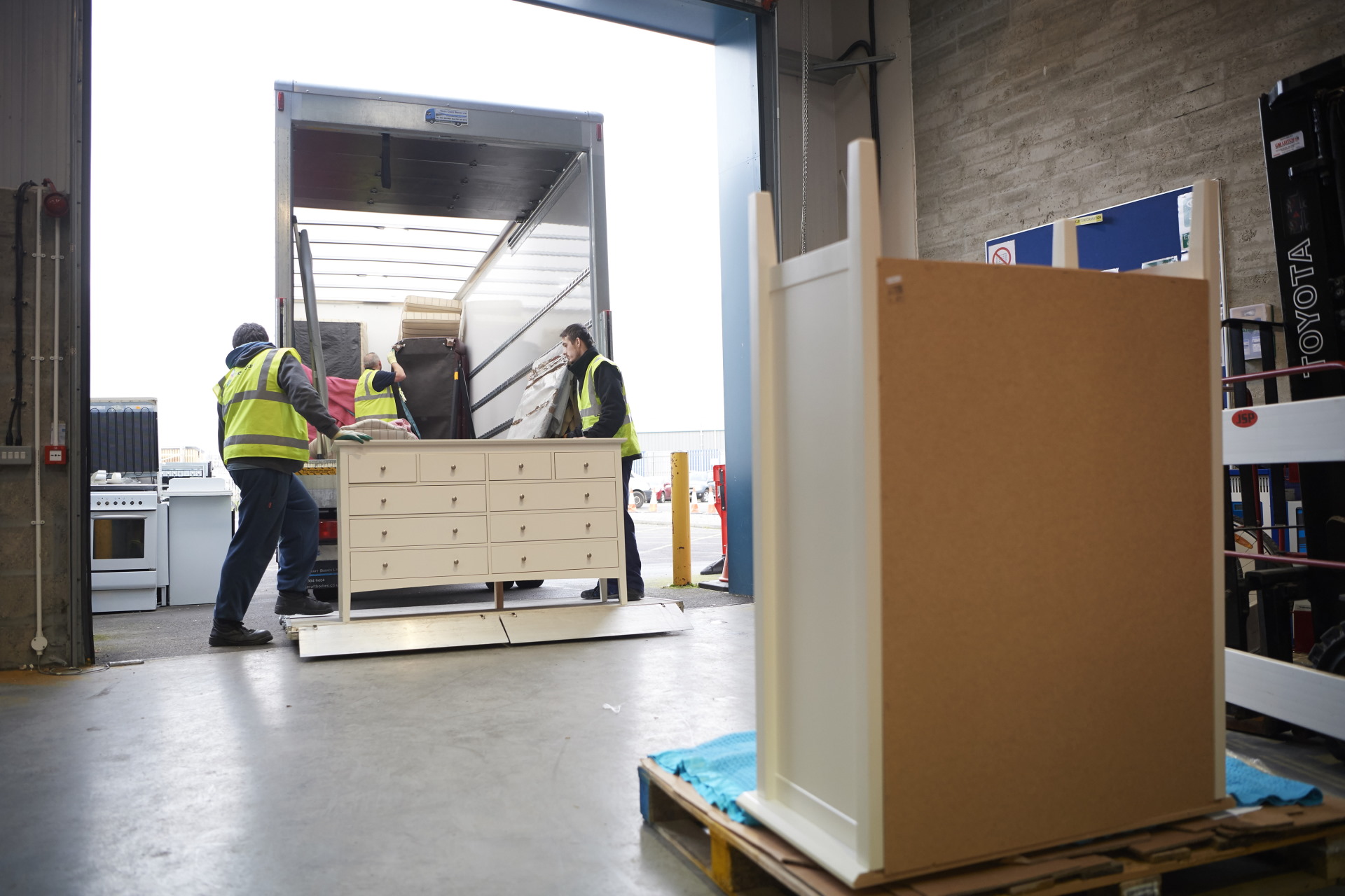 New Start Highland Warehouse And Van