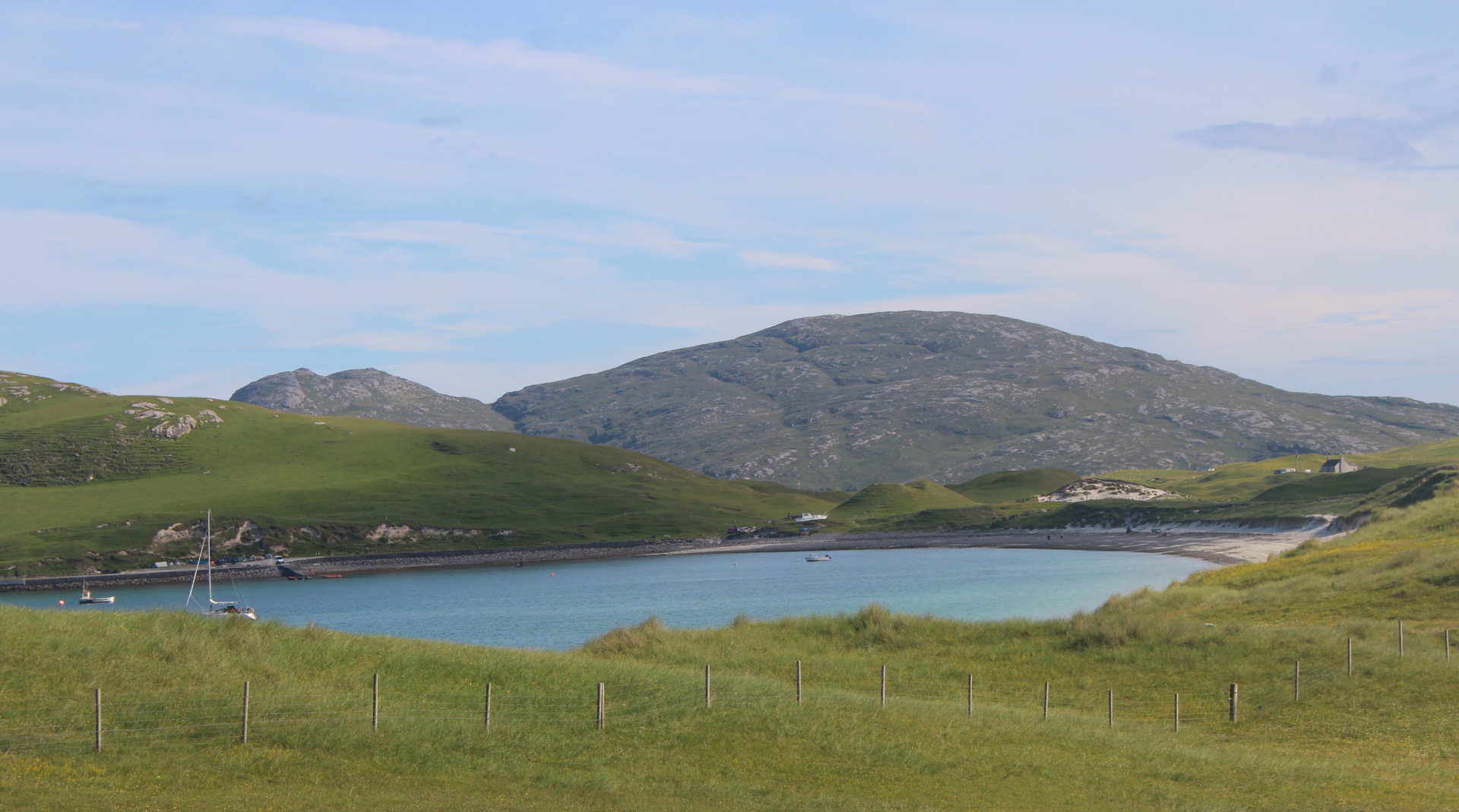 View Of Vatersay Bay (Context For Tobhair An Eilean)