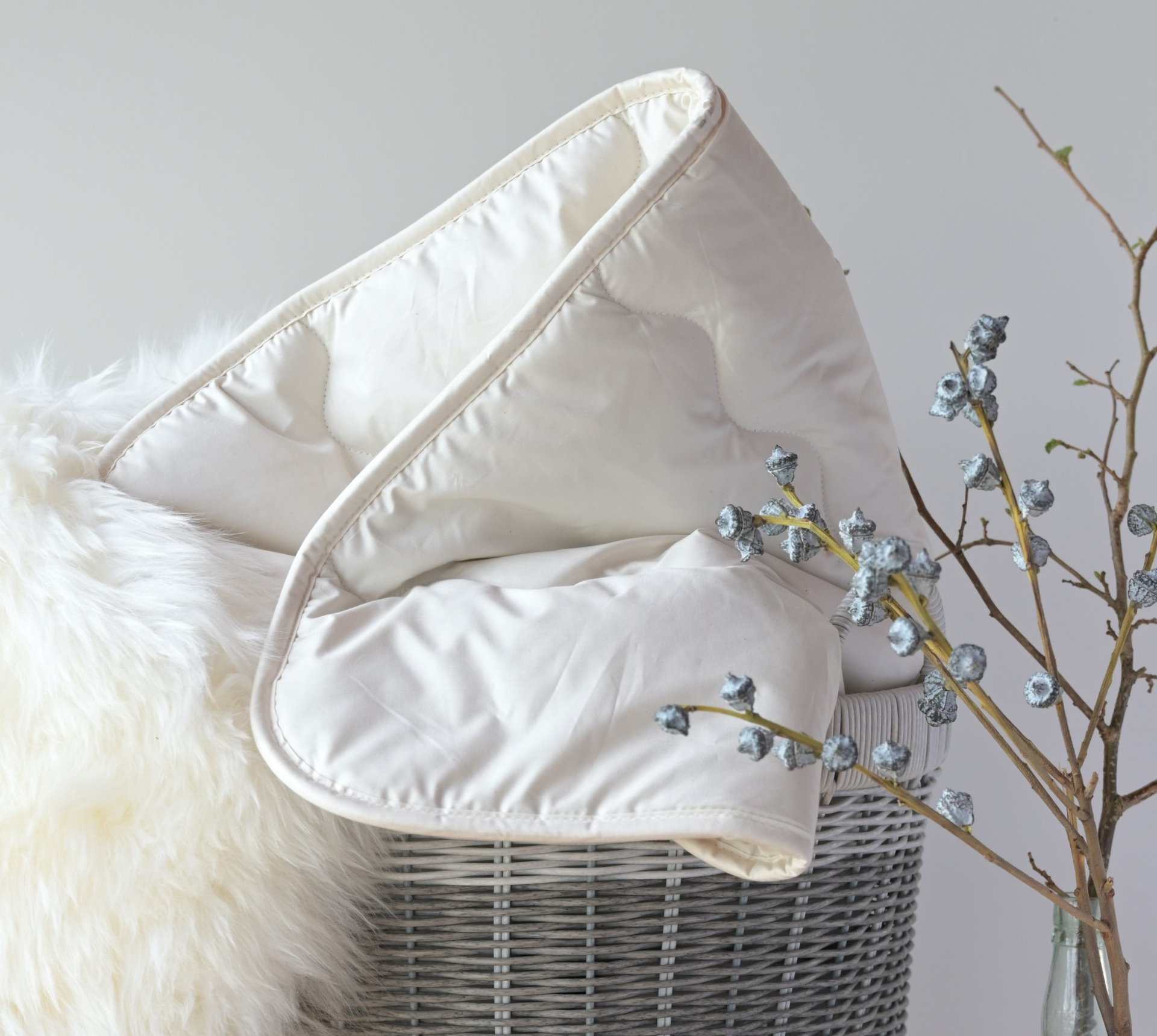 Ava Innes Duvet In A Basket.