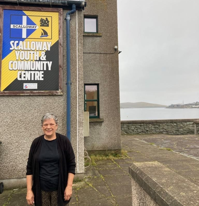 Trustee and volunteer Sonia Inkster at the centre