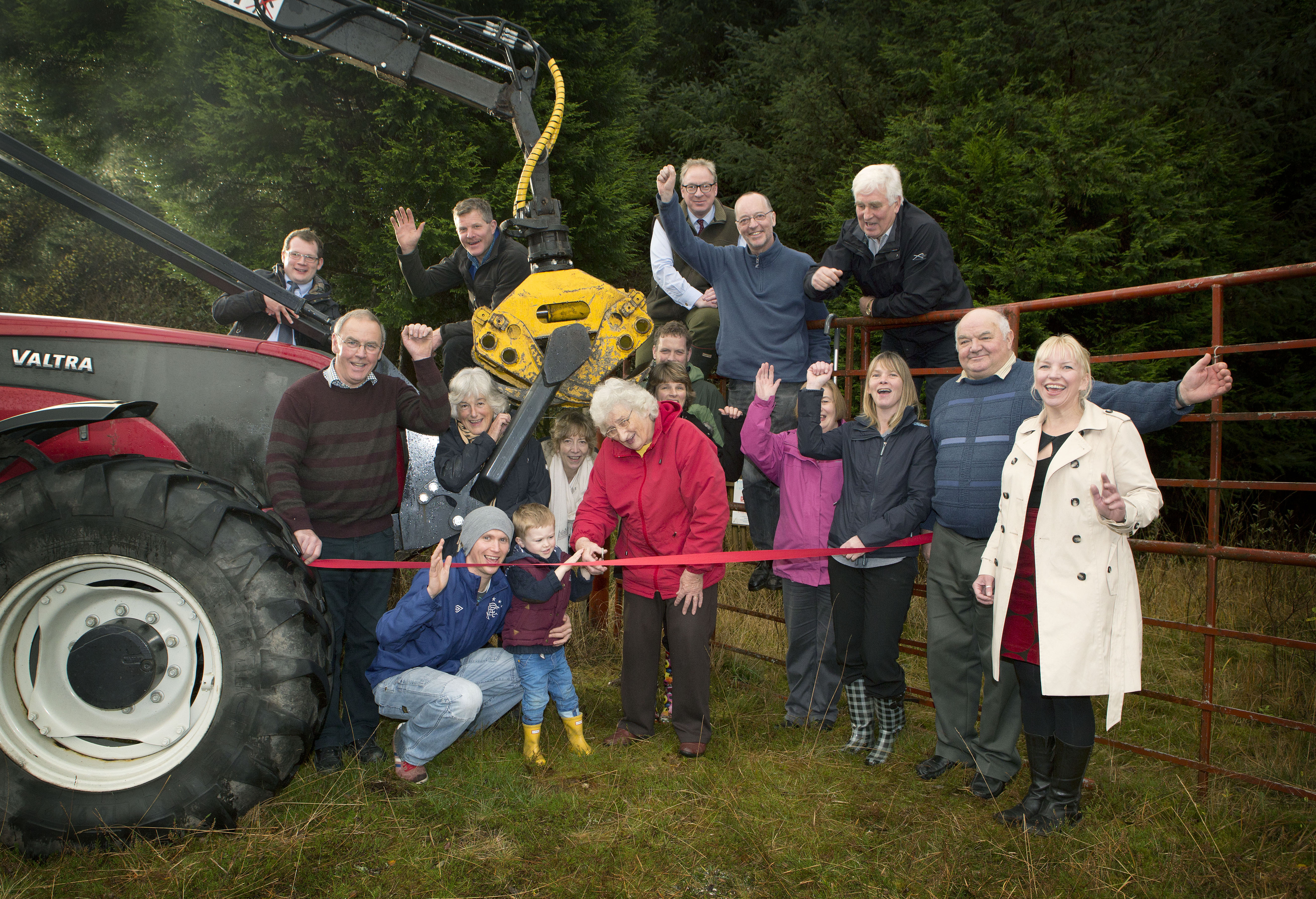 HereWeAre community group in Ballure Wood