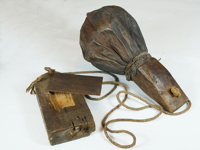 St Kilda Mail Carrier first used in 1876 from the West Highland Museum collection