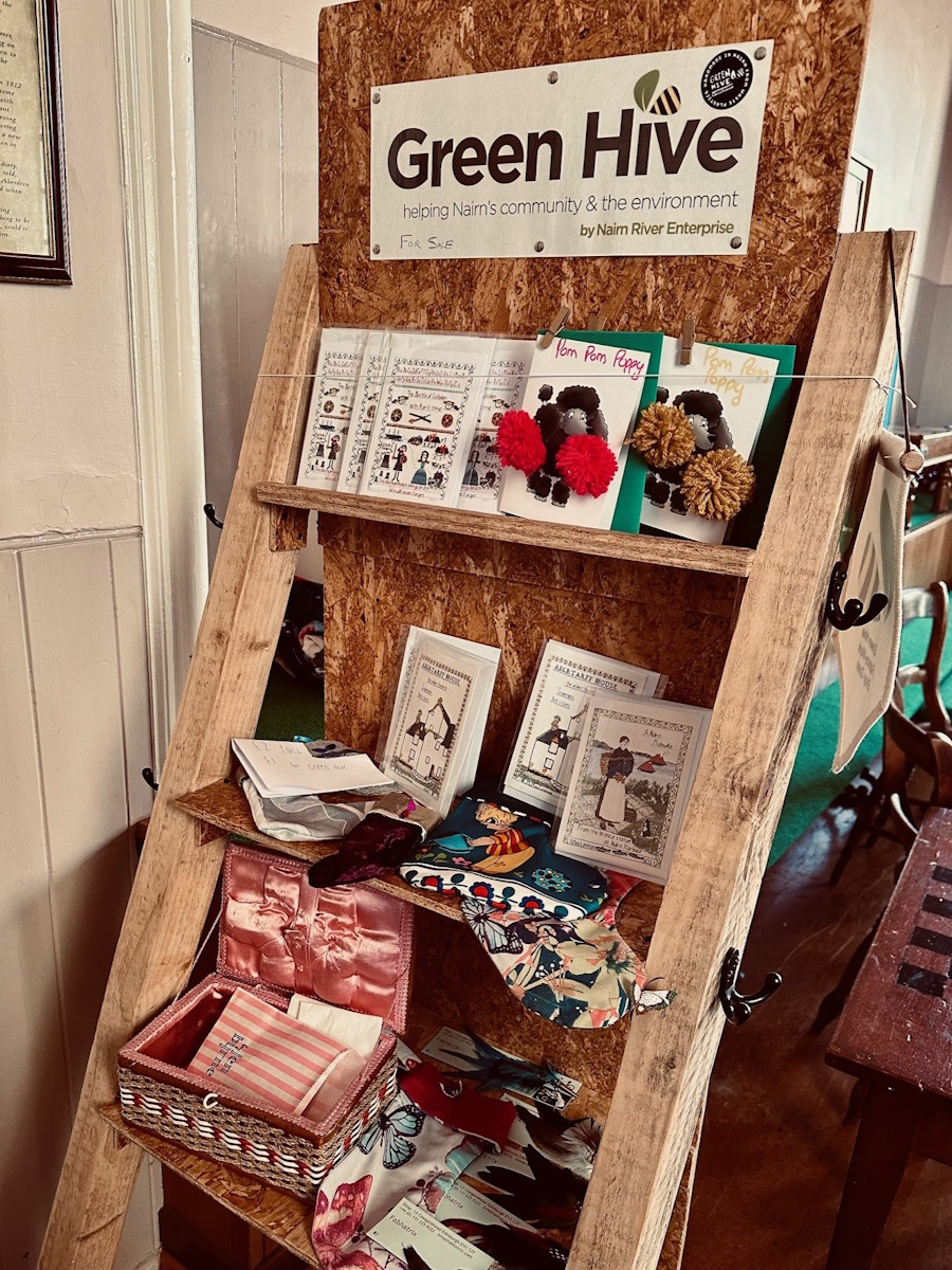 David at the Trust's Bothy